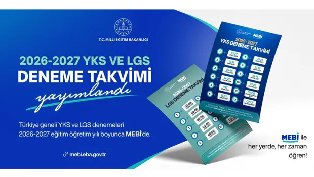 YKS ve LGS deneme takvimi yayımlandı