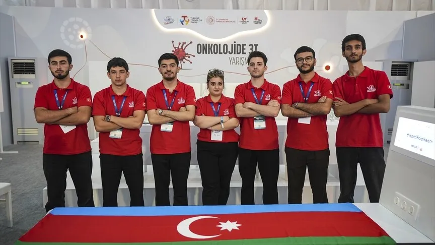 TEKNOFEST Güneydoğu'ya katılan Azerbaycanlı gençlerin hedefi beyin tümörlerinin analizini kolaylaştırmak